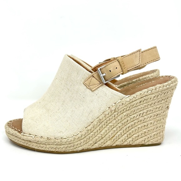 TOMS Monica Espadrille Wedge Sandal Women's - Picture 7 of 15